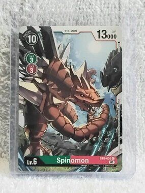 5/$20 Mint Spinomon Digimon Card BT8-056 C by Bandai!!